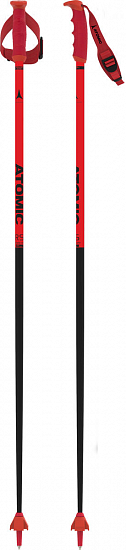 Горнолыжные палки Atomic Redster RS SL Red/Black - Фото 1 большая