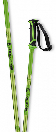 Горнолыжные палки Salomon Arctic Green - Фото 2 большая