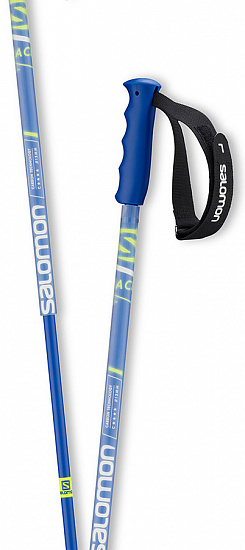 Горнолыжные палки Salomon Srace Carbon Blue - Фото 2 большая