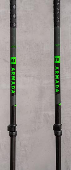 Горнолыжные палки Armada Carbon Adjustable Black - Фото 2 большая