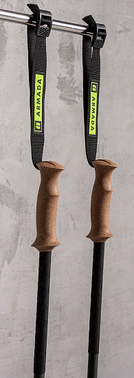 Горнолыжные палки Armada Carbon Adjustable Black - Фото 3 большая