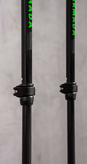 Горнолыжные палки Armada Carbon Adjustable Black - Фото 7 большая