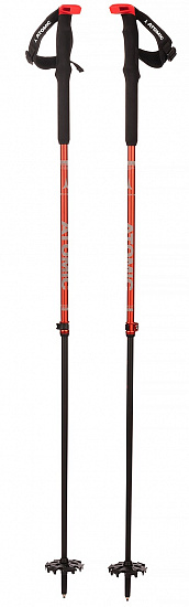 Горнолыжные палки Atomic BCT Touring Carbon SQS Red - Фото 1 большая