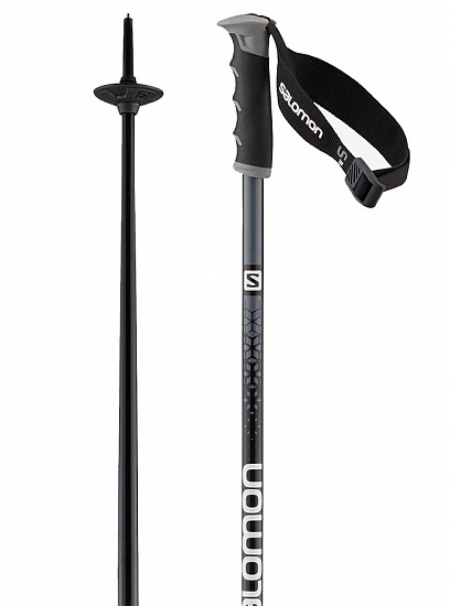 Горнолыжные палки Salomon Arctic S3 Black - Фото 1 большая