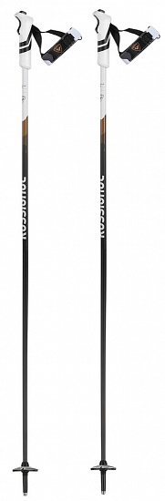 Горнолыжные палки женские Rossignol Electra Premium Carbon Clip Bl - Фото 1 большая