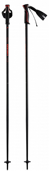 Горнолыжные палки Head Frontside Black/Red - Фото 1 большая