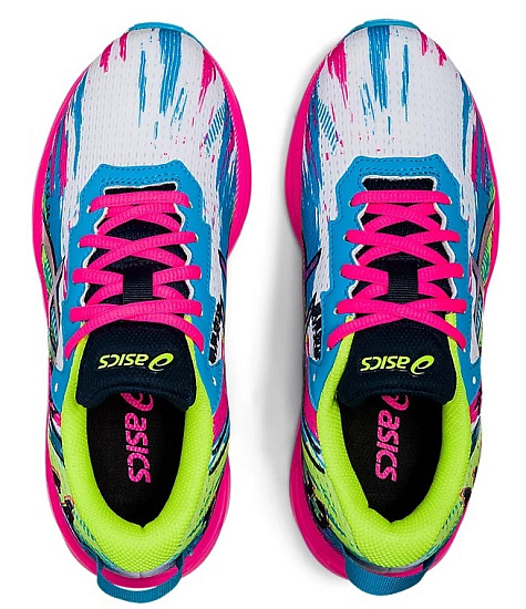 Кроссовки детские ASICS Gel-Noosa Tri 13 Gs Digital Aqua/Hot Pink - Фото 7 большая