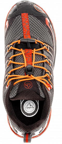 Кроссовки детские La Sportiva Falkon Low Carbon/Flame - Фото 4 большая