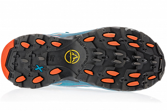Ботинки детские La Sportiva Falkon Low Tropic Blue/Tangerine - Фото 2 большая