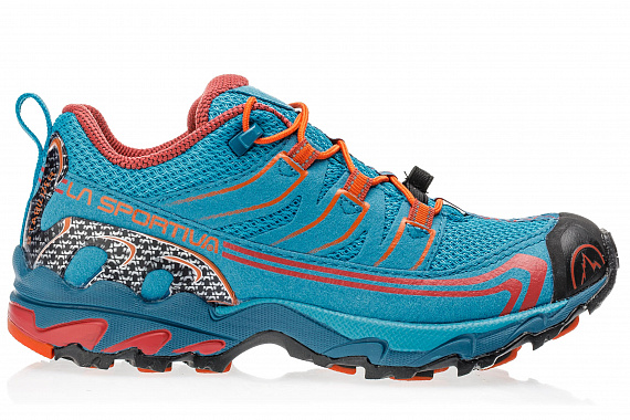 Ботинки детские La Sportiva Falkon Low Tropic Blue/Tangerine - Фото 1 большая