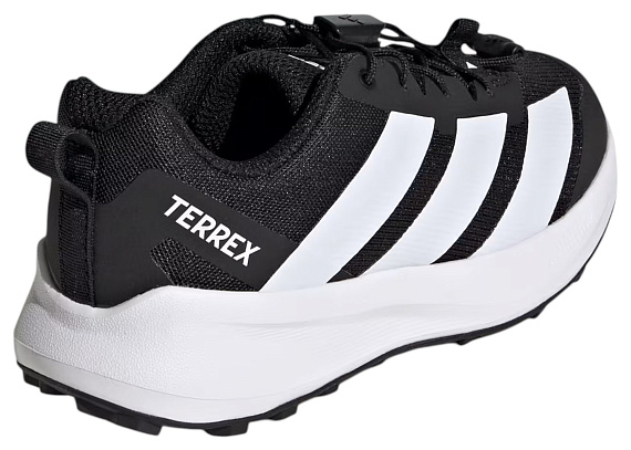 Кроссовки детские Adidas Terrex Agravic Core Black/Cloud White/Semi Impact Orange - Фото 5 большая