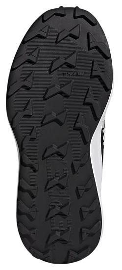 Кроссовки детские Adidas Terrex Agravic Core Black/Cloud White/Semi Impact Orange - Фото 3 большая