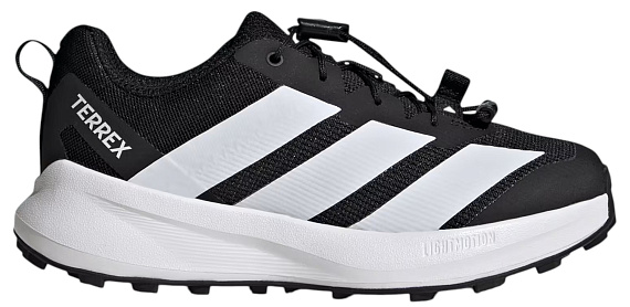 Кроссовки детские Adidas Terrex Agravic Core Black/Cloud White/Semi Impact Orange - Фото 1 большая