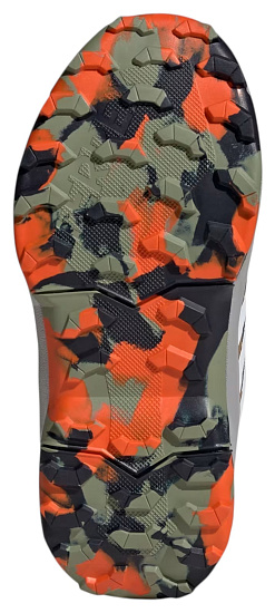 Кроссовки детские Adidas Terrex Ax4R Clay/Ftwwht/Seimor - Фото 3 большая