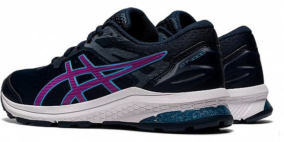 Кроссовки детские ASICS GT-1000 10 Gs French Blue/Digital Grape - Фото 4 большая