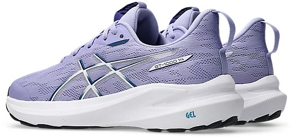 Кроссовки детские ASICS Gt-1000 14 Gs Bluebell/Twilight Blue - Фото 7 большая