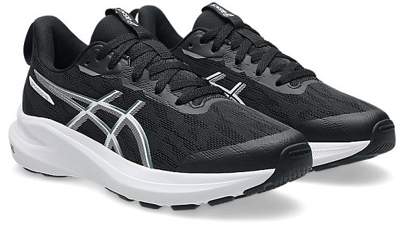 Кроссовки детские ASICS Gt-1000 14 Gs Black/Steel Grey - Фото 8 большая