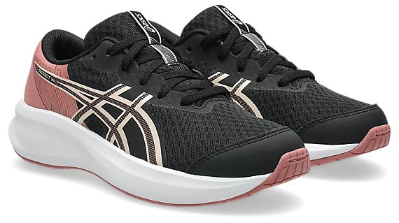 Кроссовки детские ASICS Patriot 14 Gs Black/Pearl Pink - Фото 8 большая