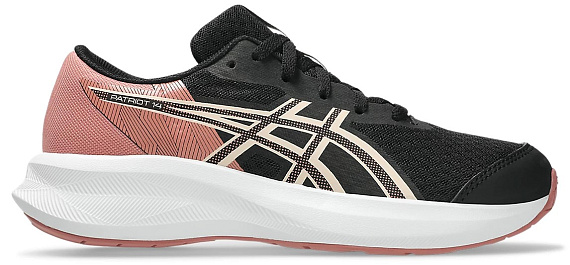 Кроссовки детские ASICS Patriot 14 Gs Black/Pearl Pink - Фото 1 большая