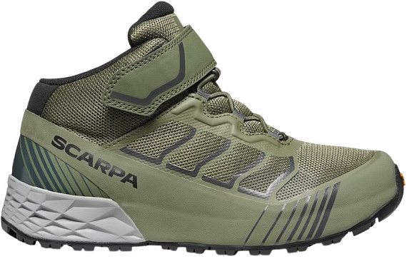 Кроссовки детские Scarpa Rr Mid Gtx Olive/Anthracite - Фото 1 большая