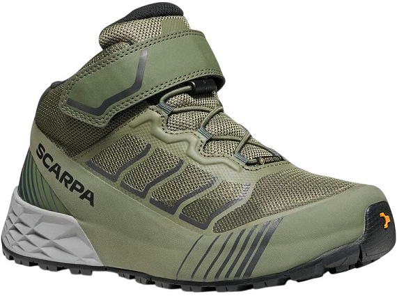 Кроссовки детские Scarpa Rr Mid Gtx Olive/Anthracite - Фото 2 большая