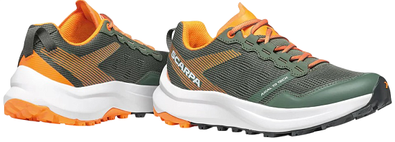 Кроссовки детские Scarpa Sp Thyme Green/Orange - Фото 2 большая