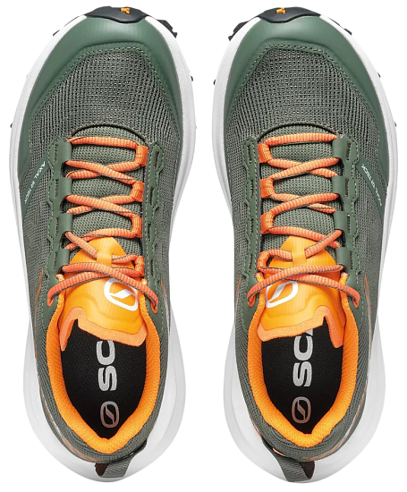 Кроссовки детские Scarpa Sp Thyme Green/Orange - Фото 3 большая