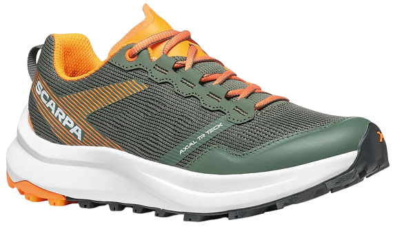 Кроссовки детские Scarpa Sp Thyme Green/Orange - Фото 6 большая