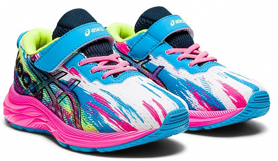 Кроссовки детские ASICS Gel-Noosa Tri 13 Ps Digital Aqua/Hot Pink - Фото 3 большая