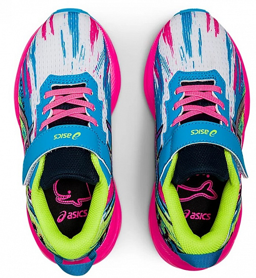 Кроссовки детские ASICS Gel-Noosa Tri 13 Ps Digital Aqua/Hot Pink - Фото 7 большая