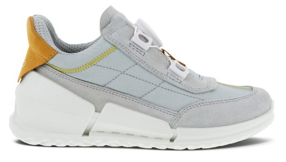 Кроссовки детские Ecco Biom Grey/Brown - Фото 2 большая