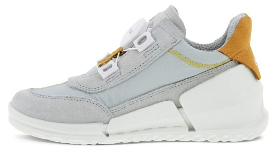 Кроссовки детские Ecco Biom Grey/Brown - Фото 3 большая