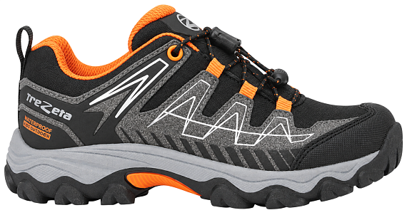 Кроссовки детские Trezeta Thunder WP Jr Grey/Orange - Фото 1 большая