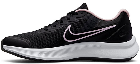 Кроссовки детские Nike Star Runner Black/Black-Dk Smoke Grey - Фото 2 большая