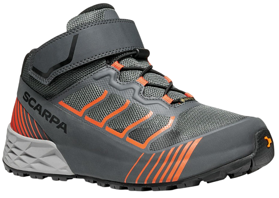Кроссовки детские Scarpa Rr Mid Gtx Anthracite/Rust Orange - Фото 7 большая