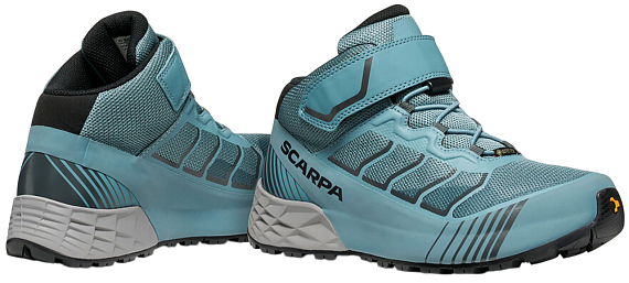 Ботинки детские Scarpa Rr Mid Gtx Smoke Blue/Anthracite - Фото 3 большая