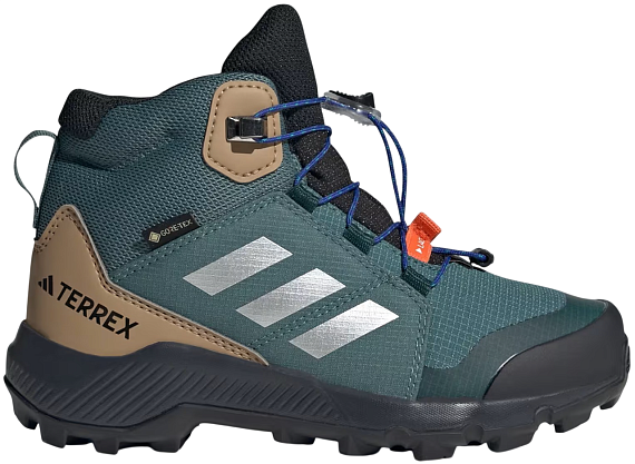 Кроссовки детские Adidas Terrex Mid Gtx Pretea/Silvmt/Selubl - Фото 1 большая