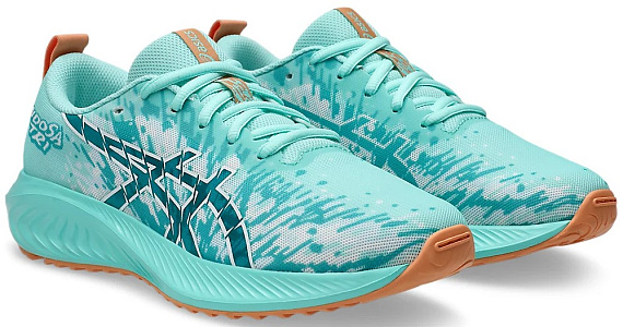 Кроссовки детские ASICS Gel-Noosa Tri 16 Gs Illuminate Mint/Wave Teal - Фото 5 большая
