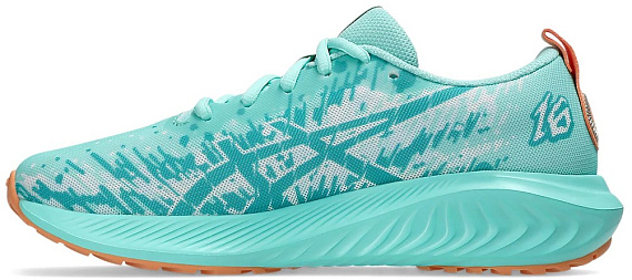Кроссовки детские ASICS Gel-Noosa Tri 16 Gs Illuminate Mint/Wave Teal - Фото 7 большая