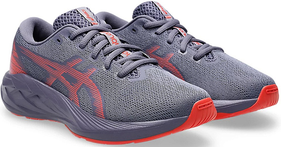 Кроссовки детские ASICS Novablast 5 Gs Greyish Purple/Coral Reef - Фото 5 большая