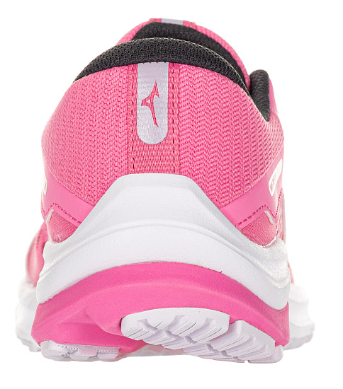 Кроссовки детские Mizuno Wave Rider 24 Jr роз/роз.зол/т.сер - Фото 3 большая
