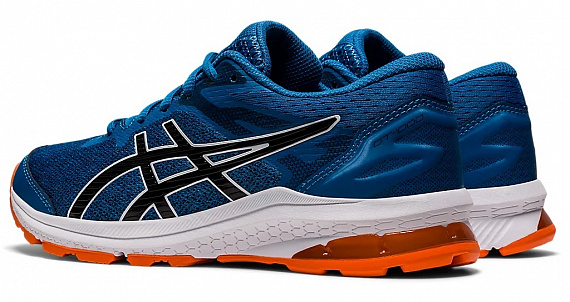 Кроссовки детские ASICS GT-1000 10 Gs Reborn Blue/Black - Фото 4 большая