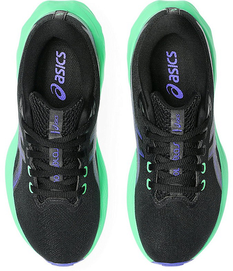 Кроссовки детские ASICS Novablast 5 GS Black/Cobalt Burst - Фото 4 большая