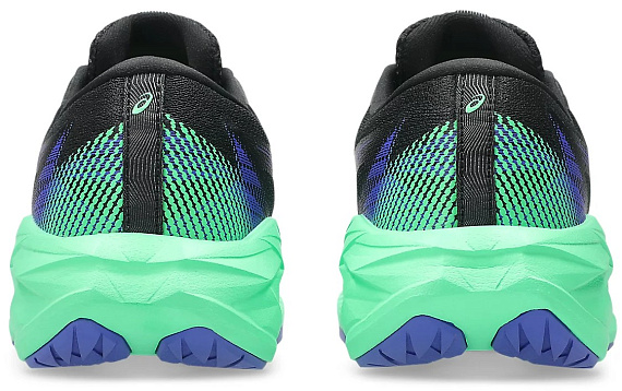 Кроссовки детские ASICS Novablast 5 GS Black/Cobalt Burst - Фото 5 большая