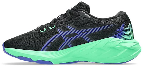 Кроссовки детские ASICS Novablast 5 GS Black/Cobalt Burst - Фото 6 большая