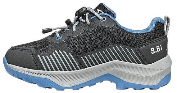 Кроссовки детские Garmont Pulse Wp Black/Coronet Blue - Фото 3 большая