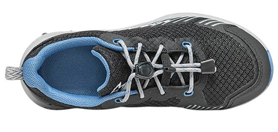 Кроссовки детские Garmont Pulse Wp Black/Coronet Blue - Фото 6 большая