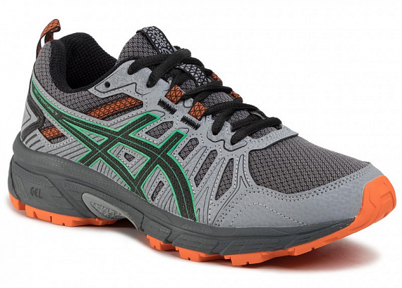 Кроссовки детские ASICS GEL-Venture 7 GS Carrier Grey/Cilantro - Фото 7 большая