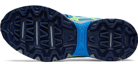 Кроссовки детские ASICS GEL-Venture 7 GS Wp Peacoat/Green Gecko - Фото 3 большая