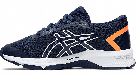Кроссовки детские ASICS GT-1000 9 GS Peacoat/White - Фото 6 большая